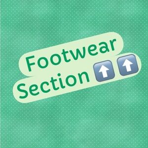 Footwear/Shoes in this section 👆